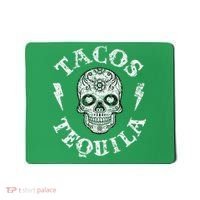 Tacos & Tequila Mexican Food Drinking Mousepad thumb 0