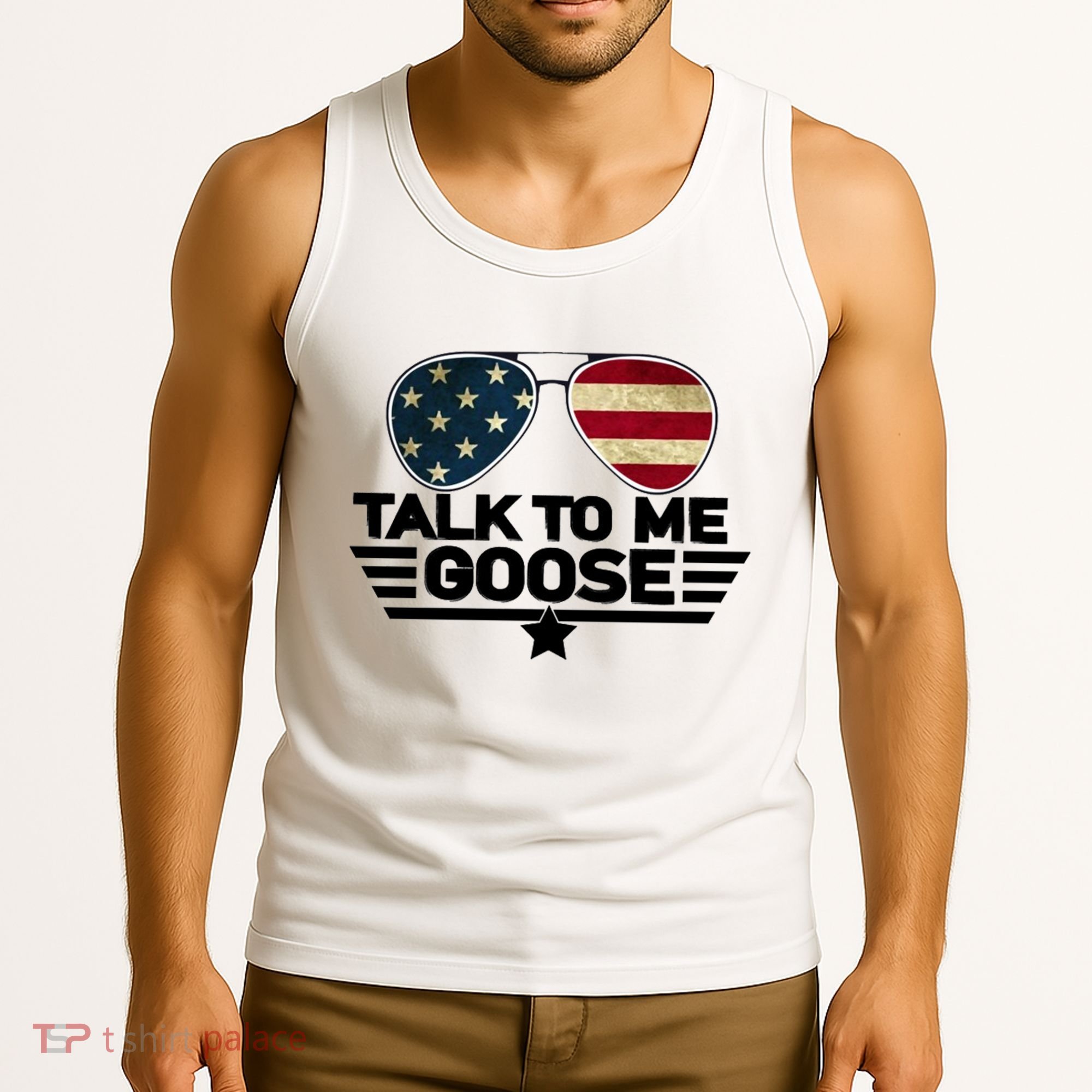 Talk To Me Goose Tank Top