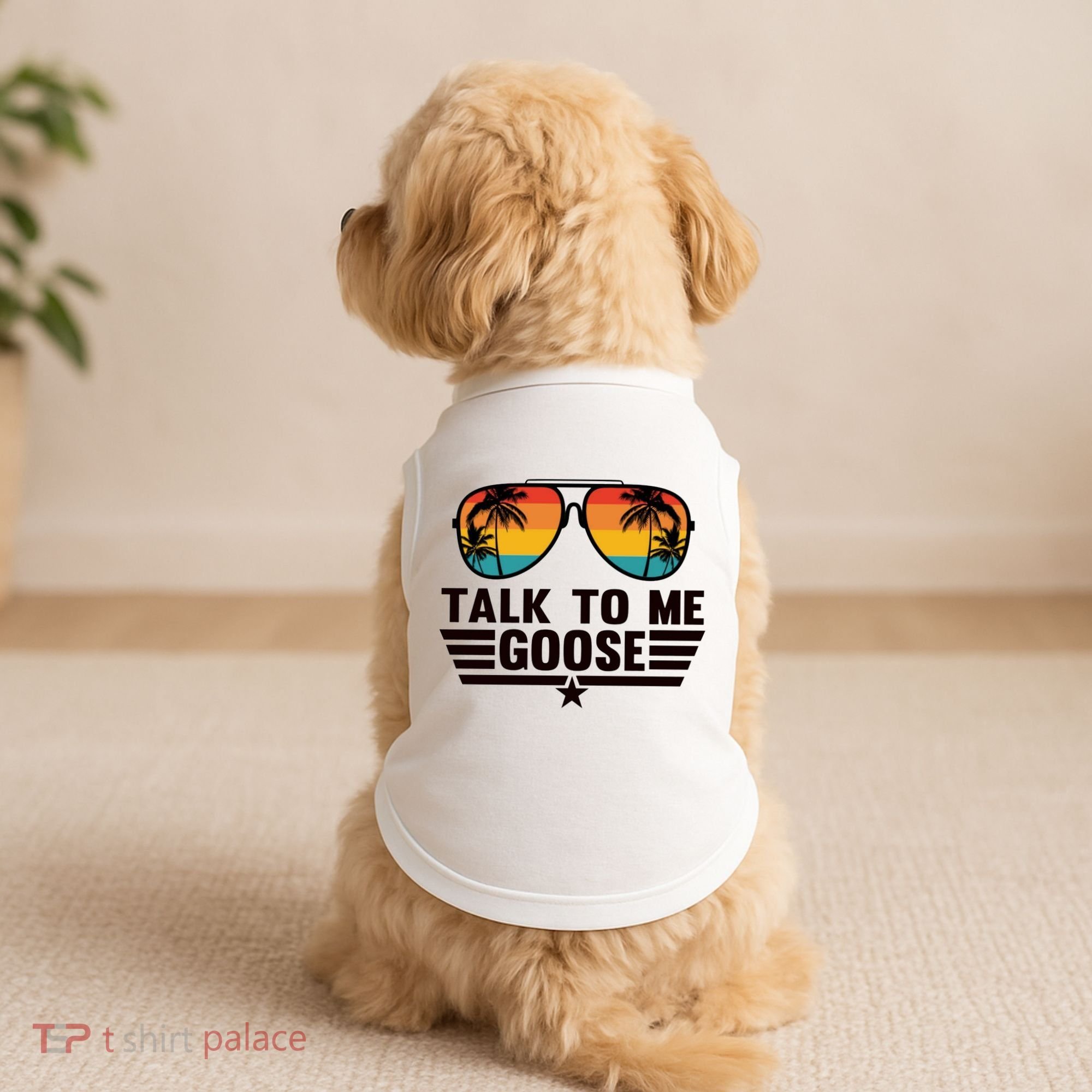 Talk To Me Goose Doggie Tank