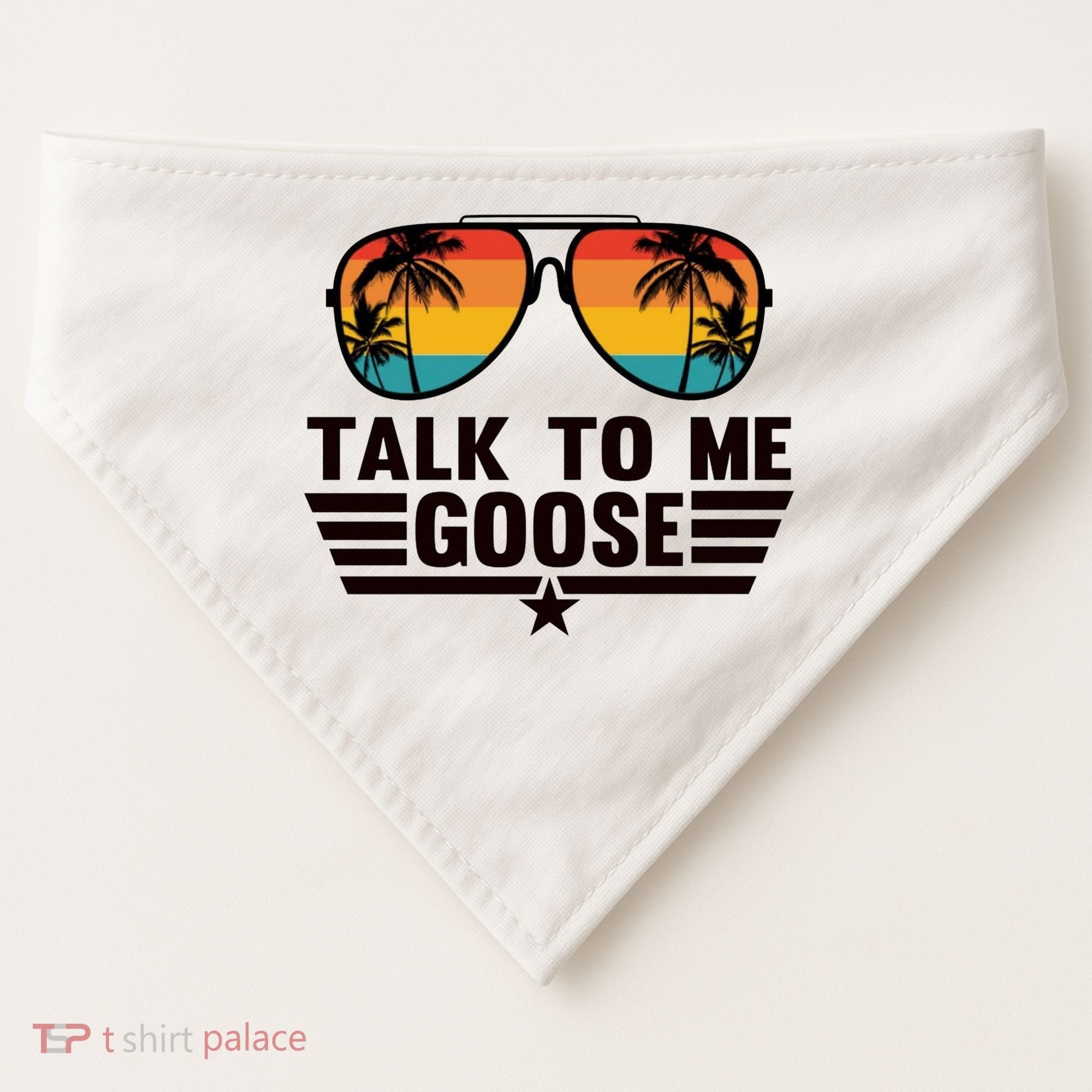Talk To Me Goose USA-Made Doggie Bandana