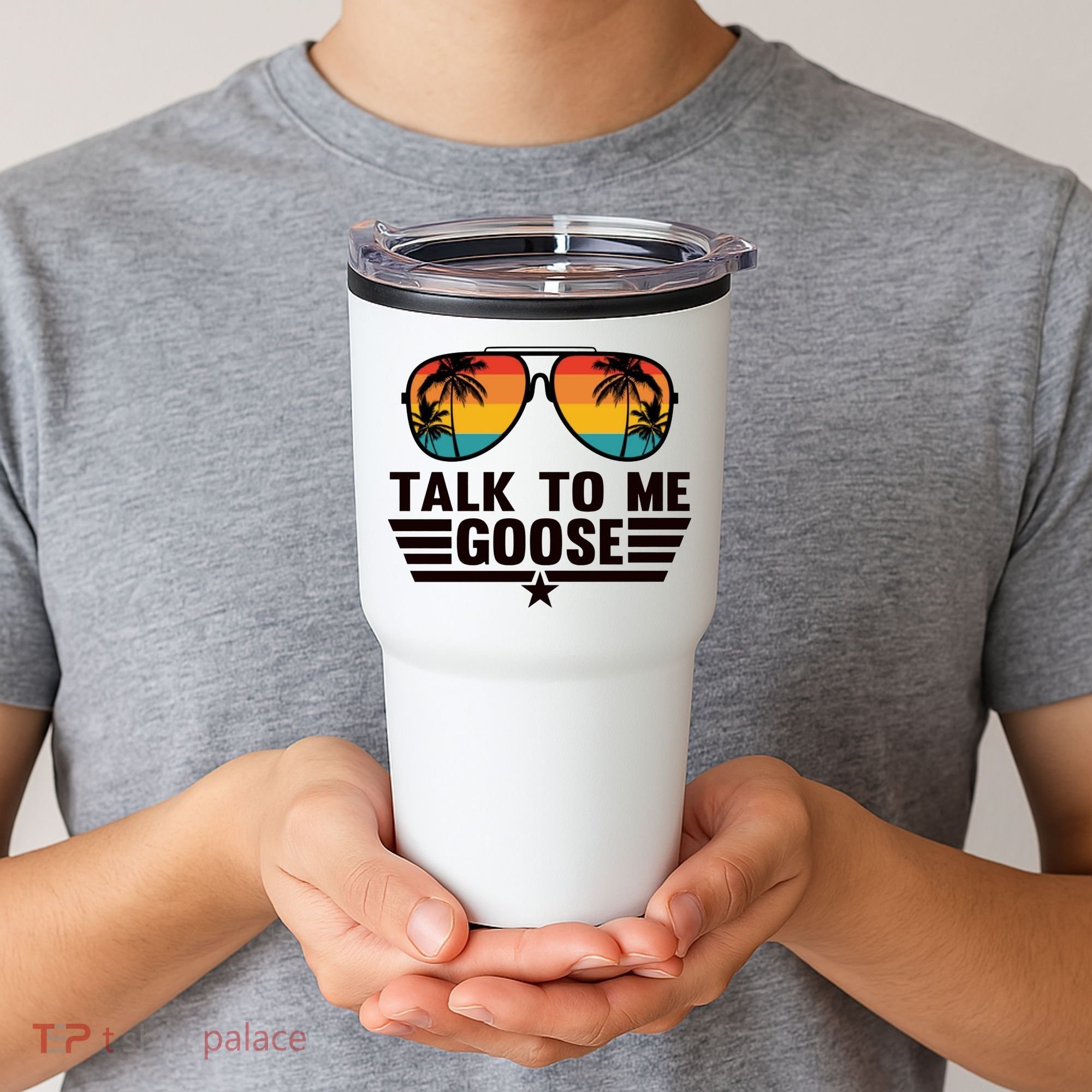 Talk To Me Goose Tumbler