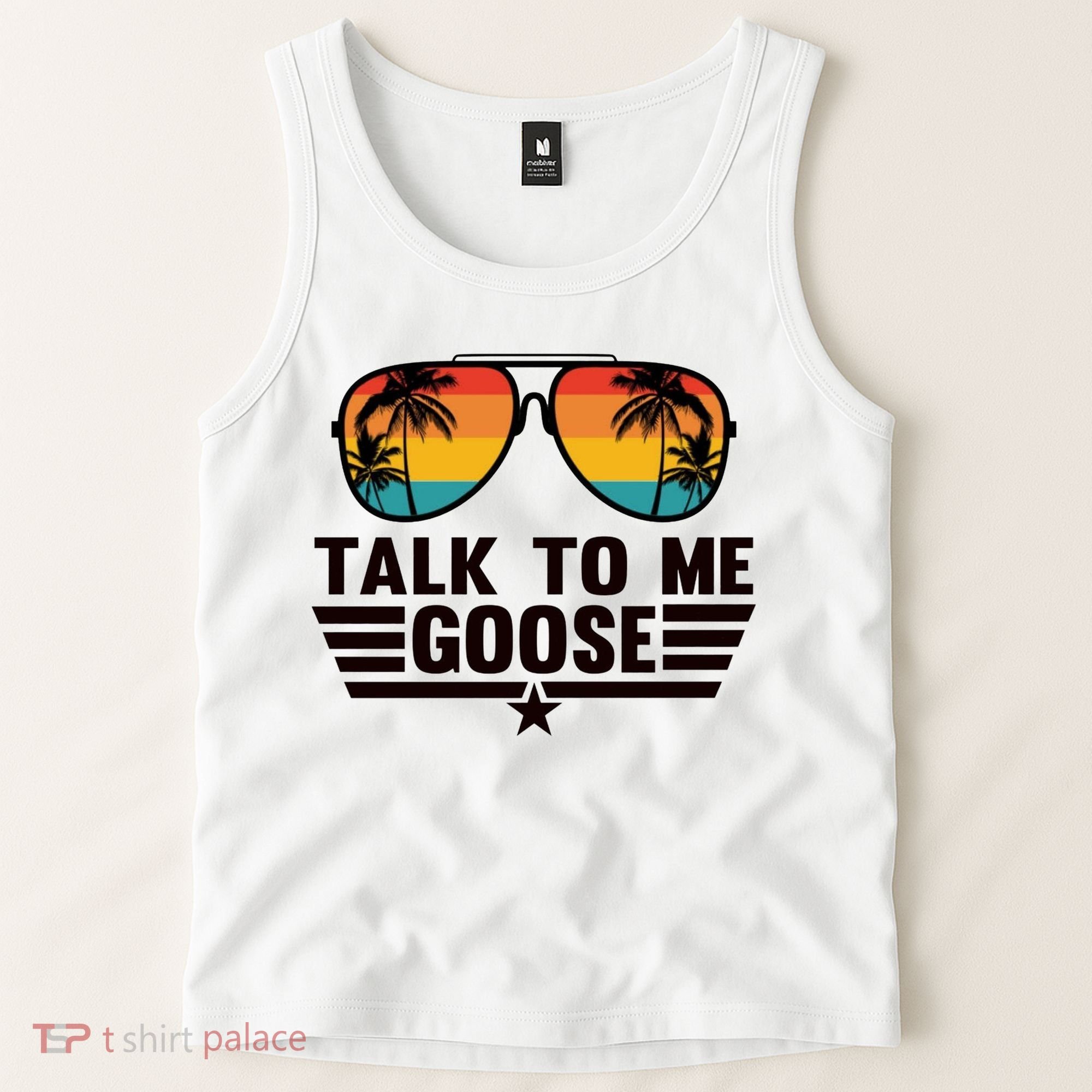 Talk To Me Goose Tank Top