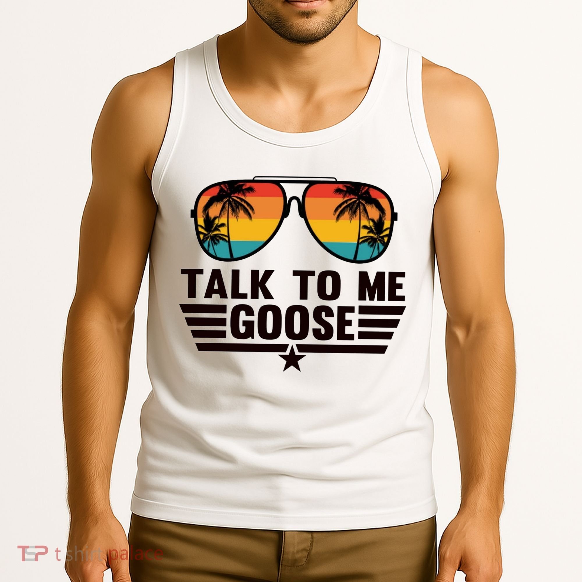 Talk To Me Goose Tank Top
