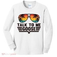 Talk To Me Goose Kids Long Sleeve Shirt thumb 0