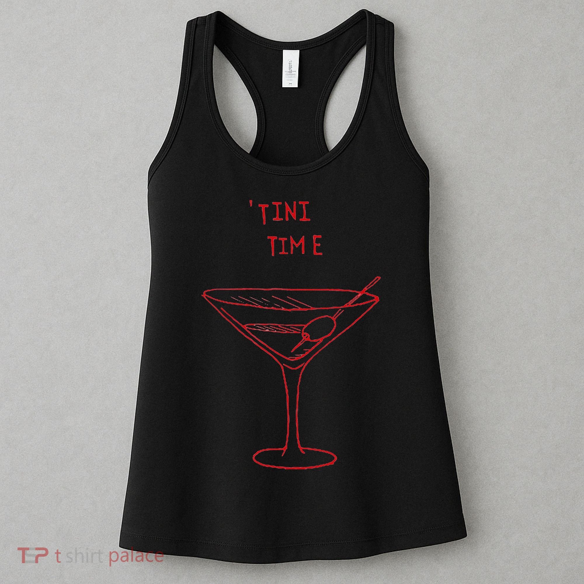 Tini Time Martini Lover Women's Tank Top