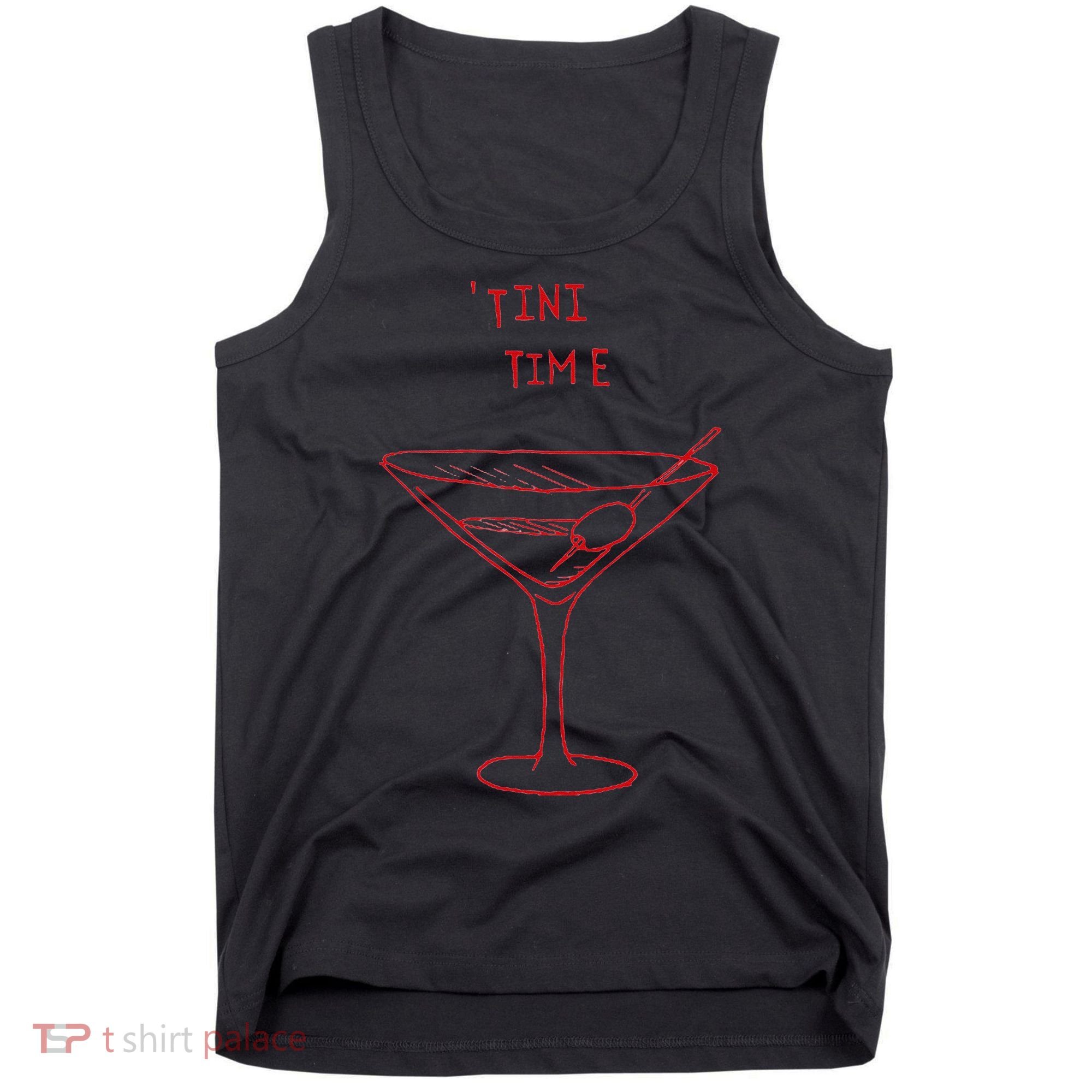 Tini Time Martini Lover Tank Top