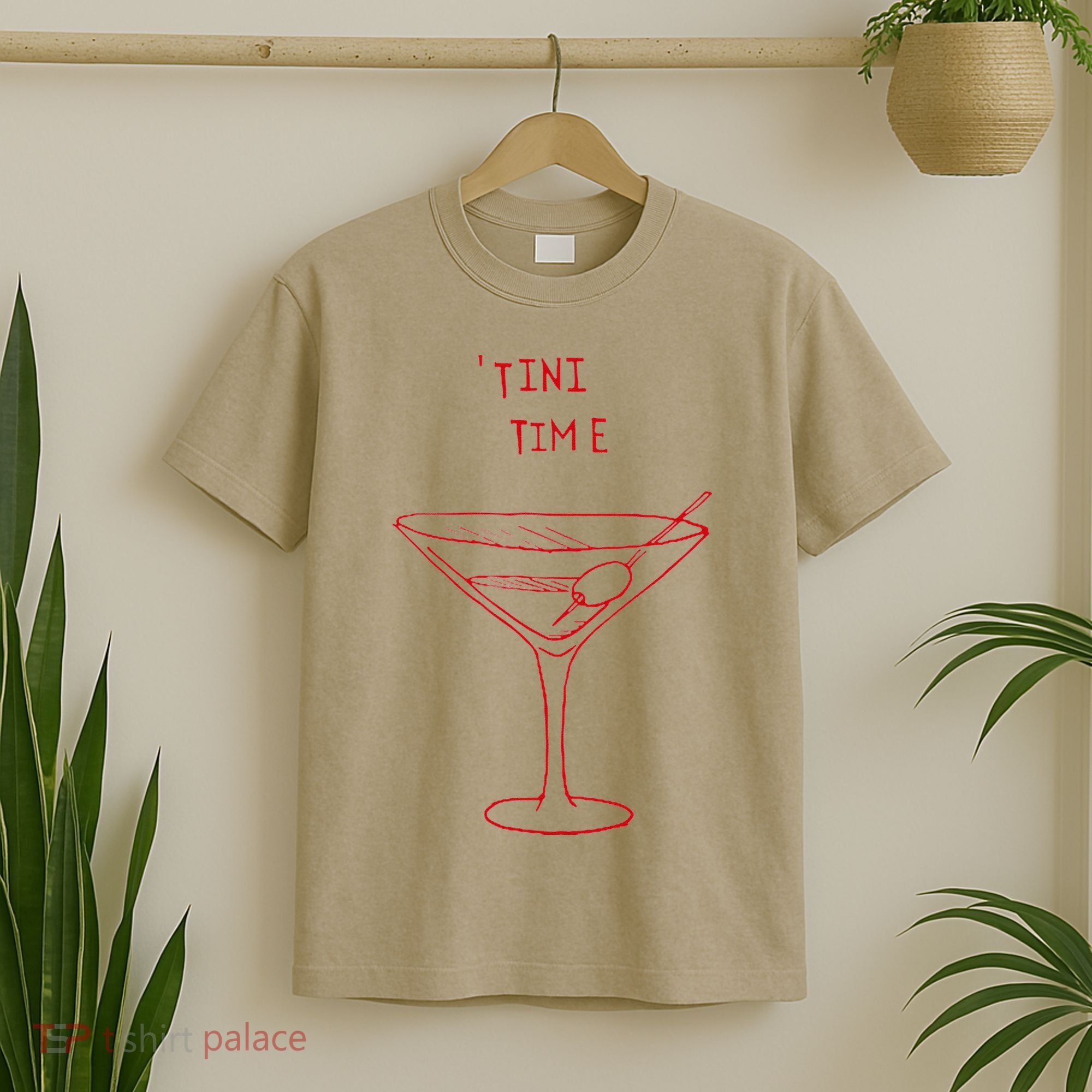 Tini Time Martini Lover T-Shirt