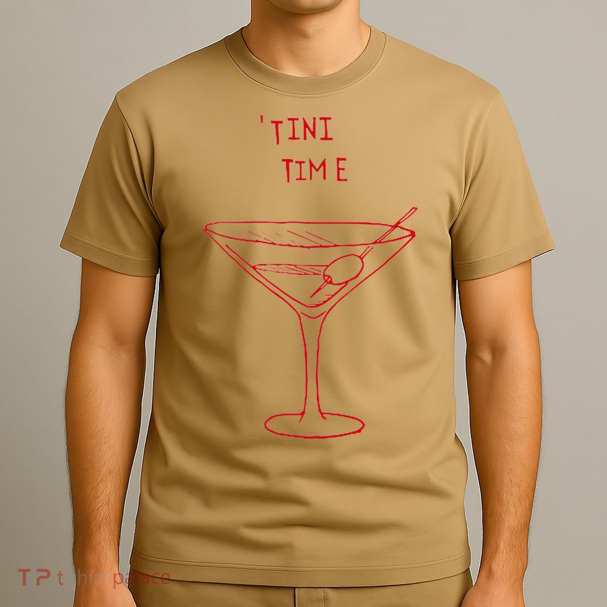 Tini Time Martini Lover T-Shirt