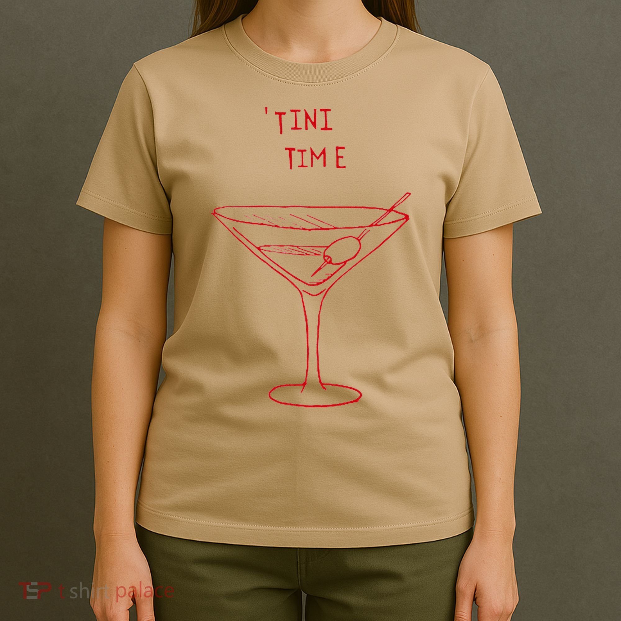 Tini Time Martini Lover T-Shirt