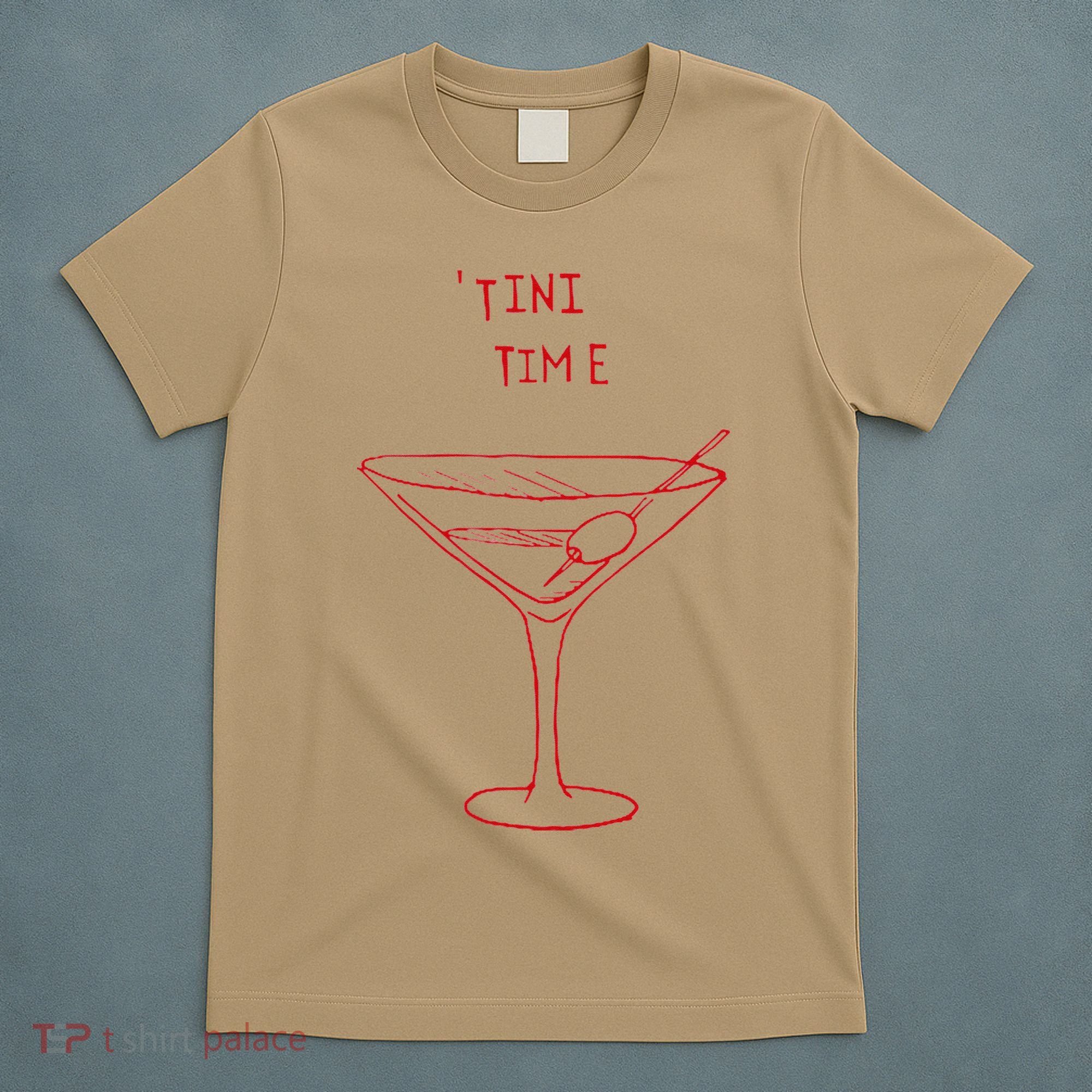 Tini Time Martini Lover T-Shirt