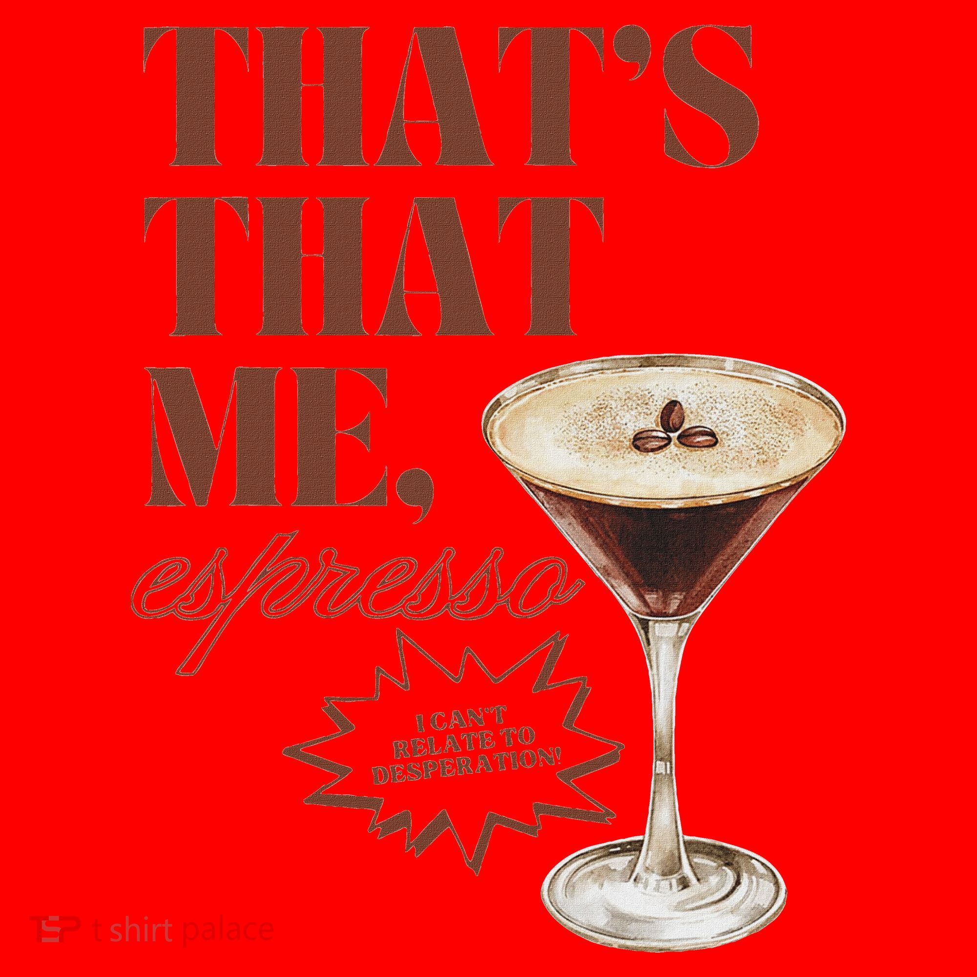 That’s That Me Espresso Funny For Women Santa Hat