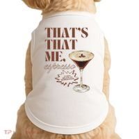 That’s That Me Espresso Funny For Women Doggie Tank thumb 0
