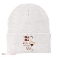 That’s That Me Espresso Funny For Women Beanie thumb 0