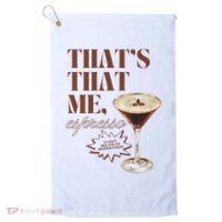 That’s That Me Espresso Funny For Women Golf Towel thumb 0