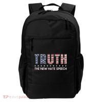 Truth The New Hate Speech Political Correctness USA Flag Backpack thumb 0