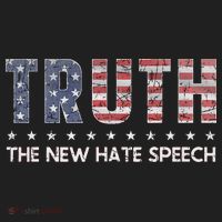 Truth The New Hate Speech Political Correctness USA Flag Beanie thumb 2