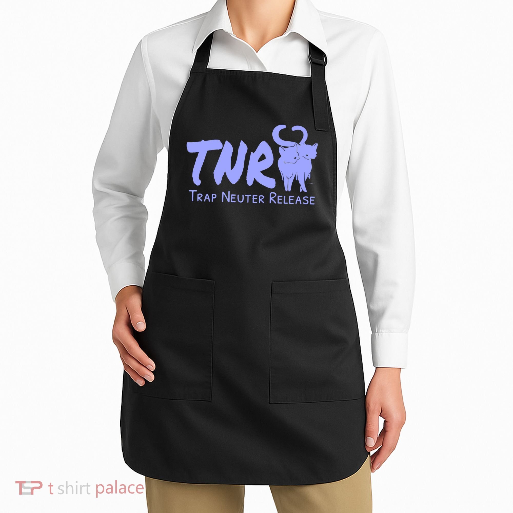 TNR Trap Neuter Release Feral Cat Awareness Apron
