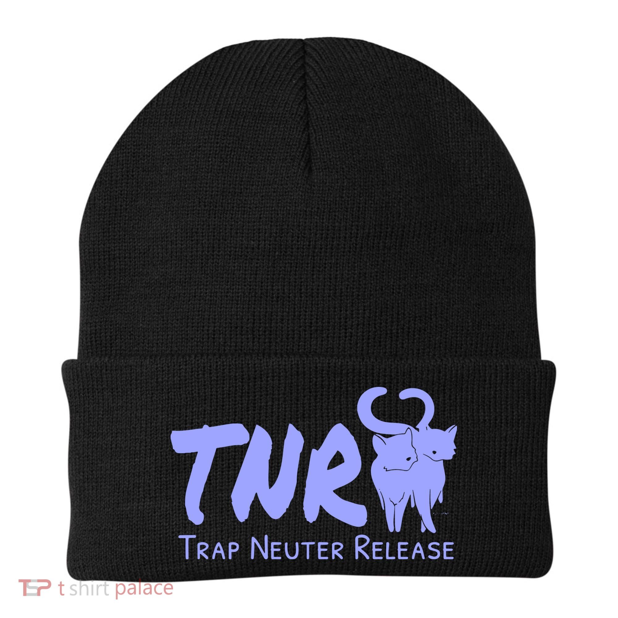 TNR Trap Neuter Release Feral Cat Awareness Beanie