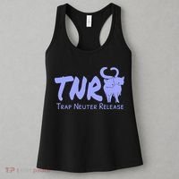 TNR Trap Neuter Release Feral Cat Awareness Women's Tank Top thumb 3