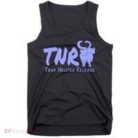 TNR Trap Neuter Release Feral Cat Awareness Tank Top thumb 0