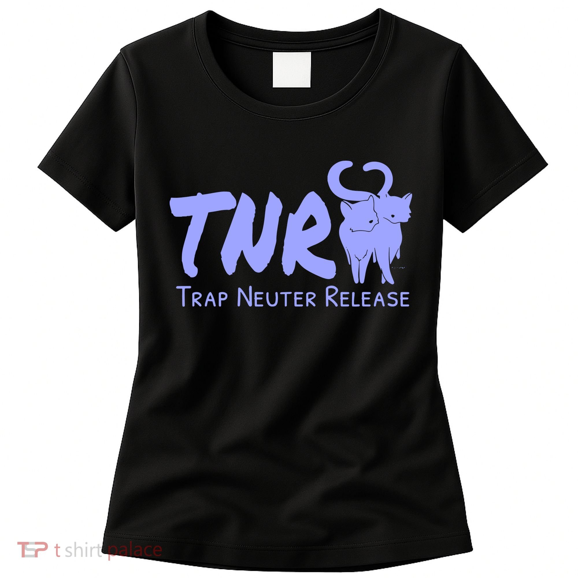TNR Trap Neuter Release Feral Cat Awareness Women's T-Shirt