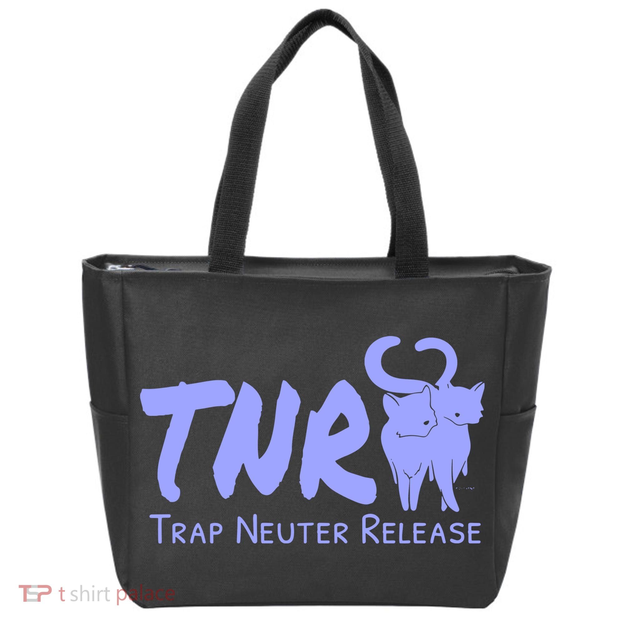 TNR Trap Neuter Release Feral Cat Awareness Tote Bag
