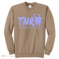 TNR Trap Neuter Release Feral Cat Awareness Sweatshirt thumb 0