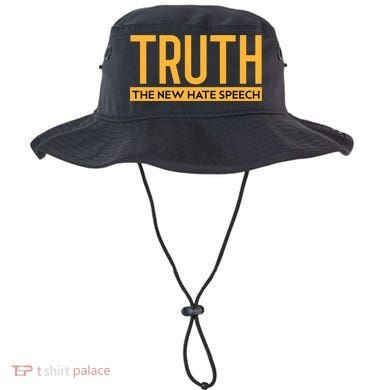 Truth The New Hate Speech Bold Statet Funny Gift Bucket Hat