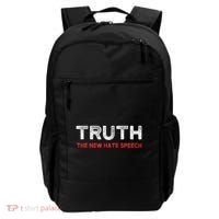 Truth The New Hate Speech Political Correctness Backpack thumb 0