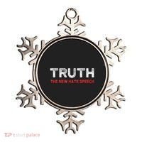 Truth The New Hate Speech Political Correctness Ornament thumb 0