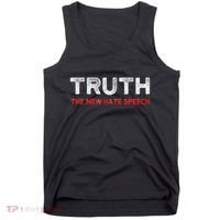 Truth The New Hate Speech Political Correctness Tank Top thumb 0