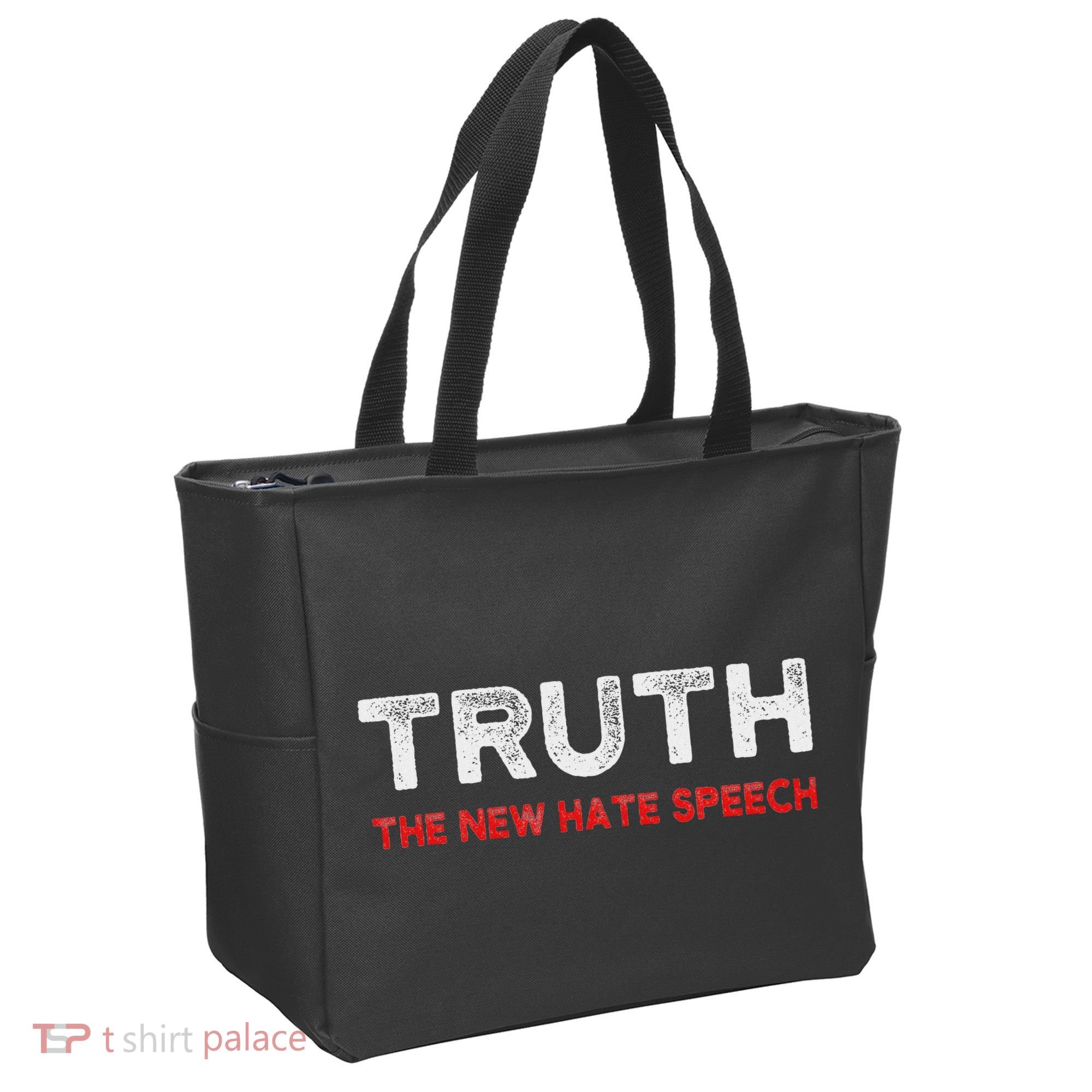 Truth The New Hate Speech Political Correctness Tote Bag