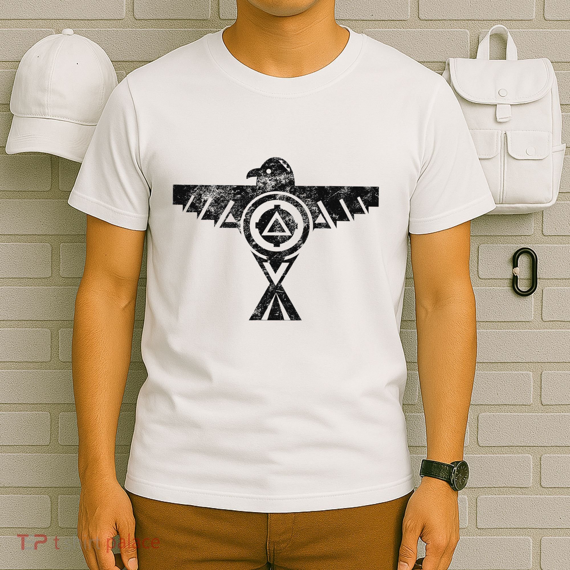 Thunderbird Tribal Native American Indian Graphic T-Shirt