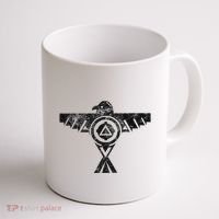 Thunderbird Tribal Native American Indian Graphic Coffee Mug thumb 1