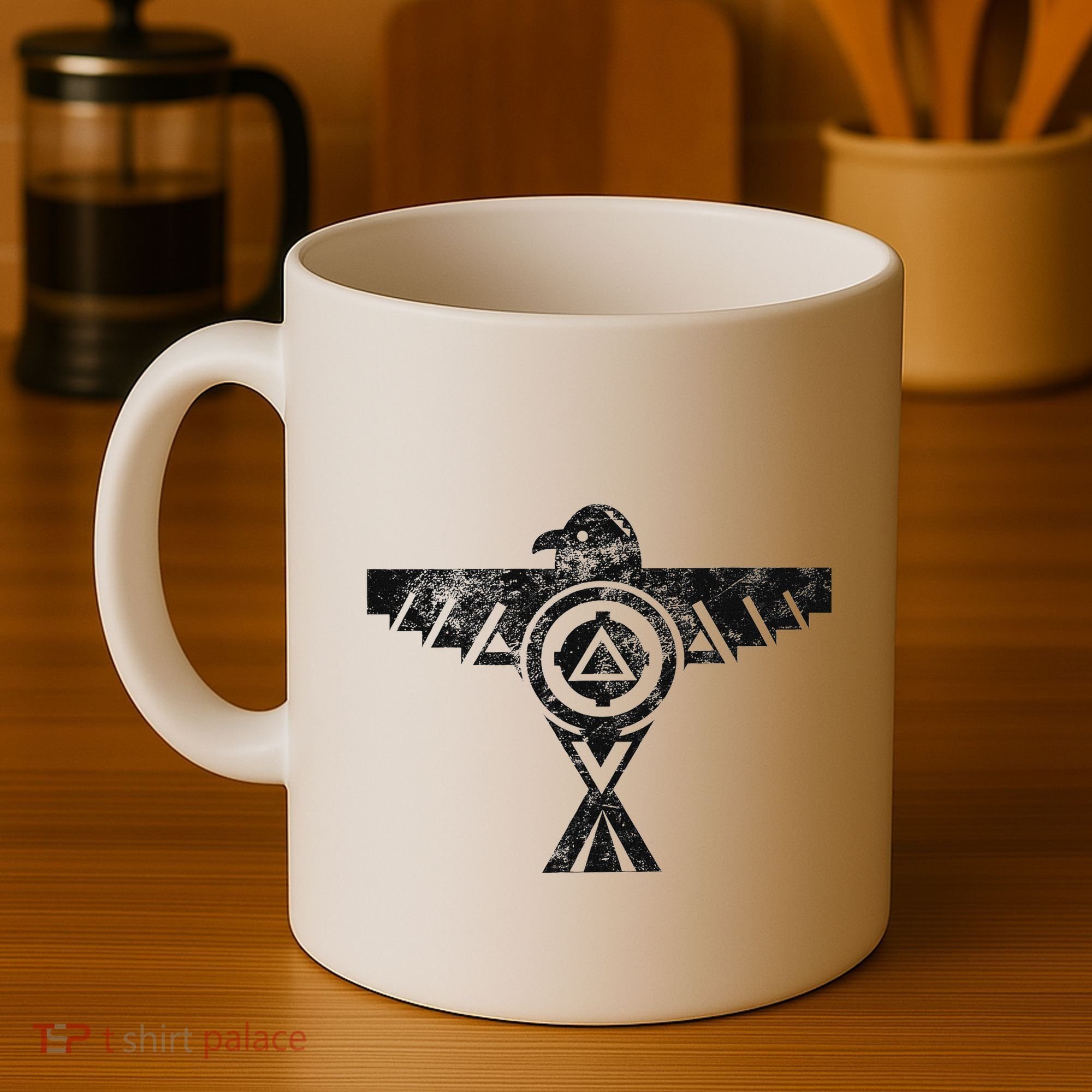 Thunderbird Tribal Native American Indian Graphic Coffee Mug