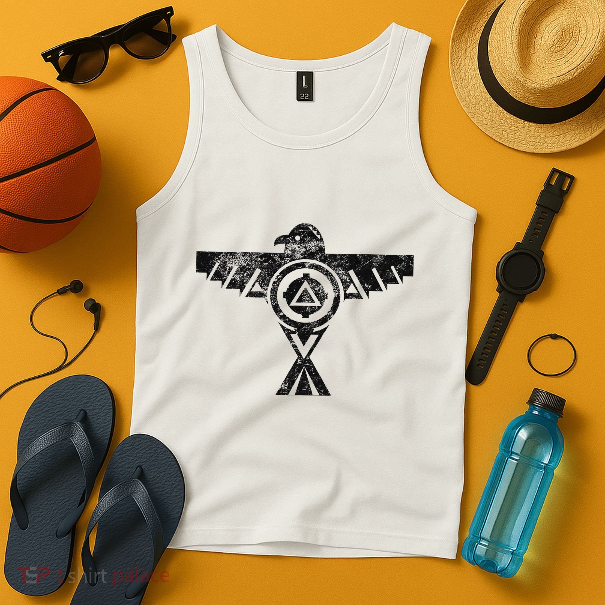 Thunderbird Tribal Native American Indian Graphic Tank Top