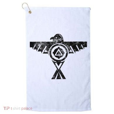 Thunderbird Tribal Native American Indian Graphic Golf Towel