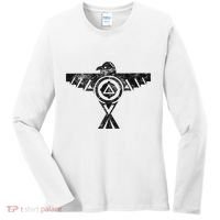 Thunderbird Tribal Native American Indian Graphic Women's Long Sleeve Shirt thumb 0