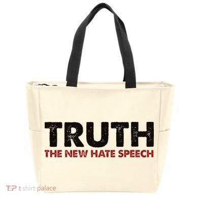 Truth The New Hate Speech Political Correctness Tote Bag