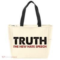 Truth The New Hate Speech Political Correctness Tote Bag thumb 0