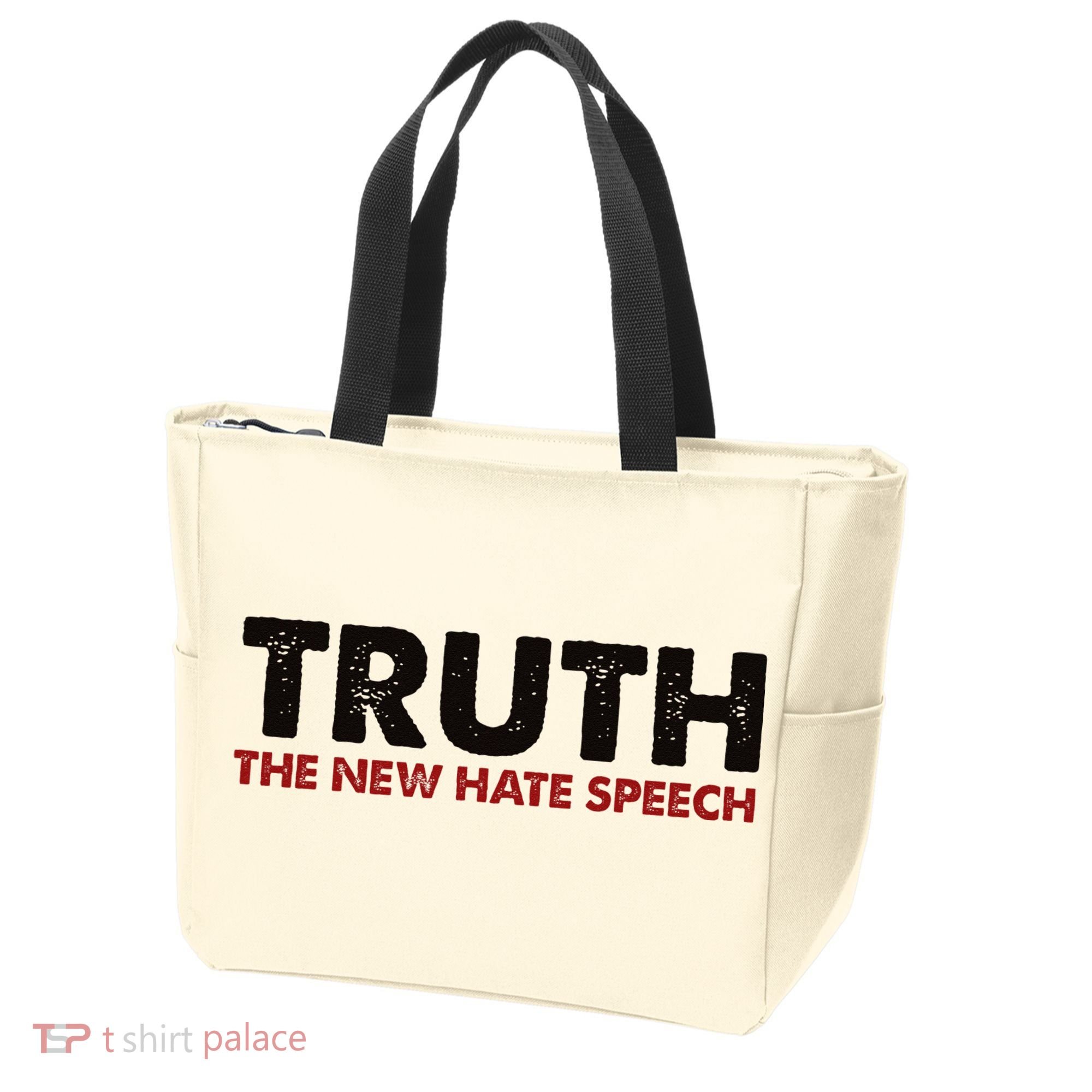 Truth The New Hate Speech Political Correctness Tote Bag