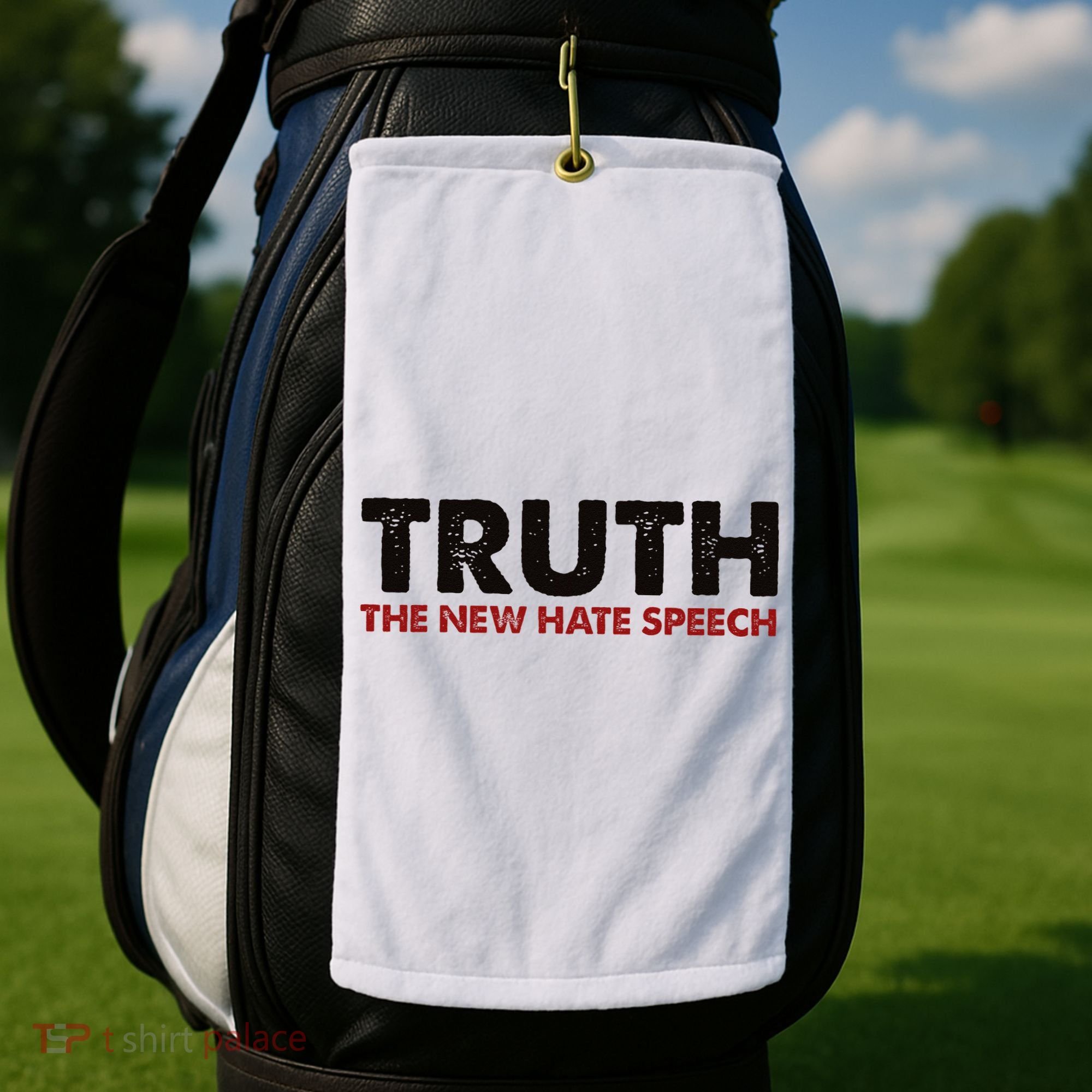 Truth The New Hate Speech Political Correctness Golf Towel