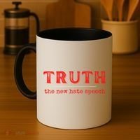 Truth: The New Hate Speech Anti Censorship Coffee Mug thumb 4