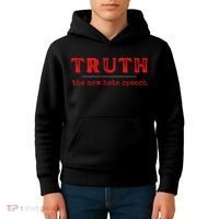 Truth: The New Hate Speech Anti Censorship Kids Hoodie thumb 4