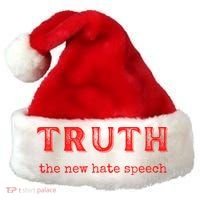 Truth: The New Hate Speech Anti Censorship Santa Hat thumb 0