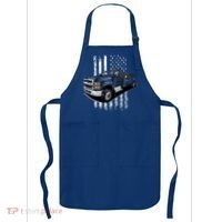 Tow Truck On American Flag Gift Apron thumb 0
