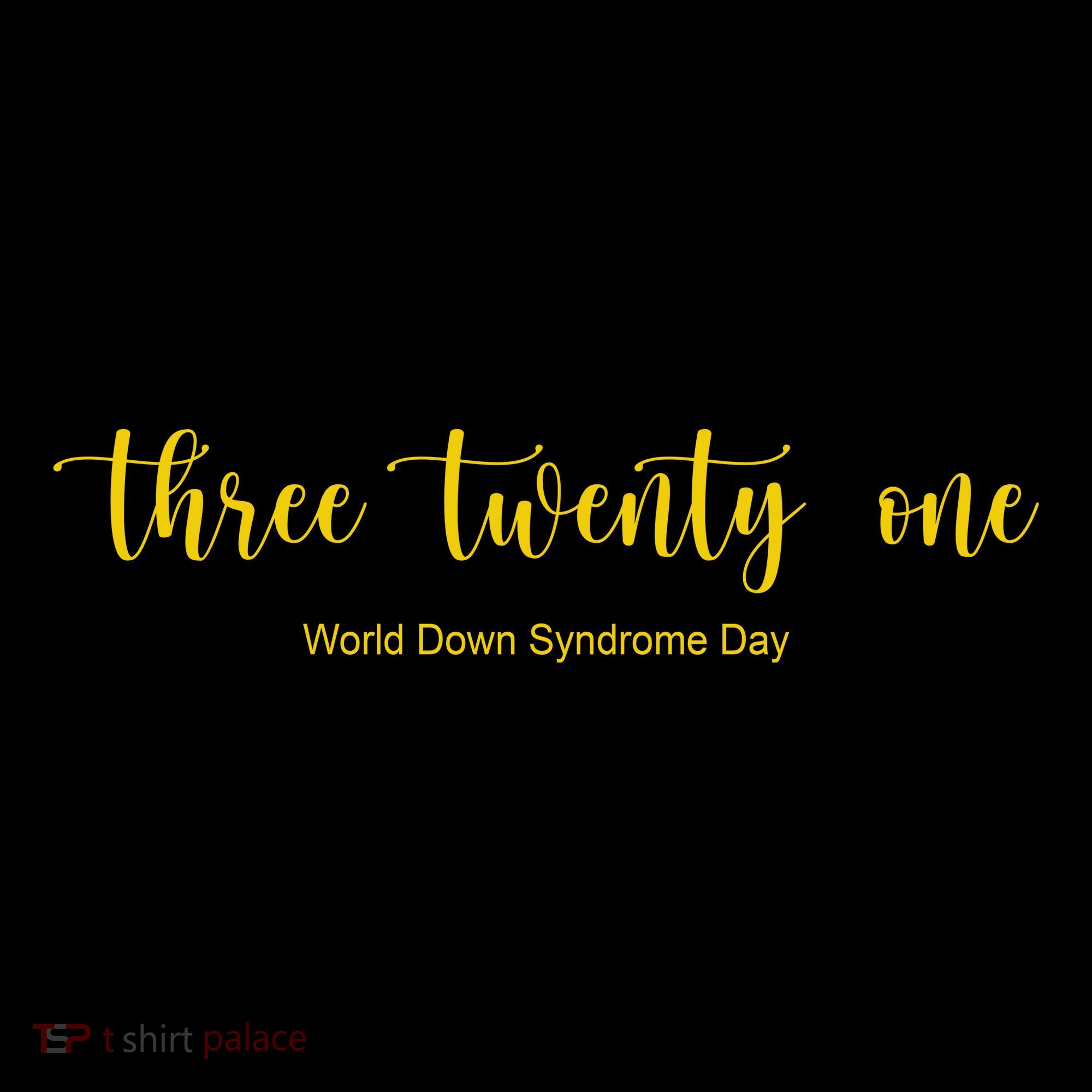 Three Twenty One World Down Syndrome Day Coaster