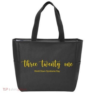 Three Twenty One World Down Syndrome Day Tote Bag