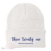 Three Twenty One World Down Syndrome Day Beanie thumb 0
