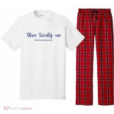 Three Twenty One World Down Syndrome Day Pajama Set